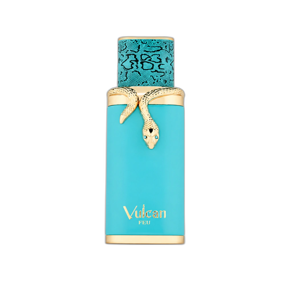 Frasco do perfume Vulcan Feu