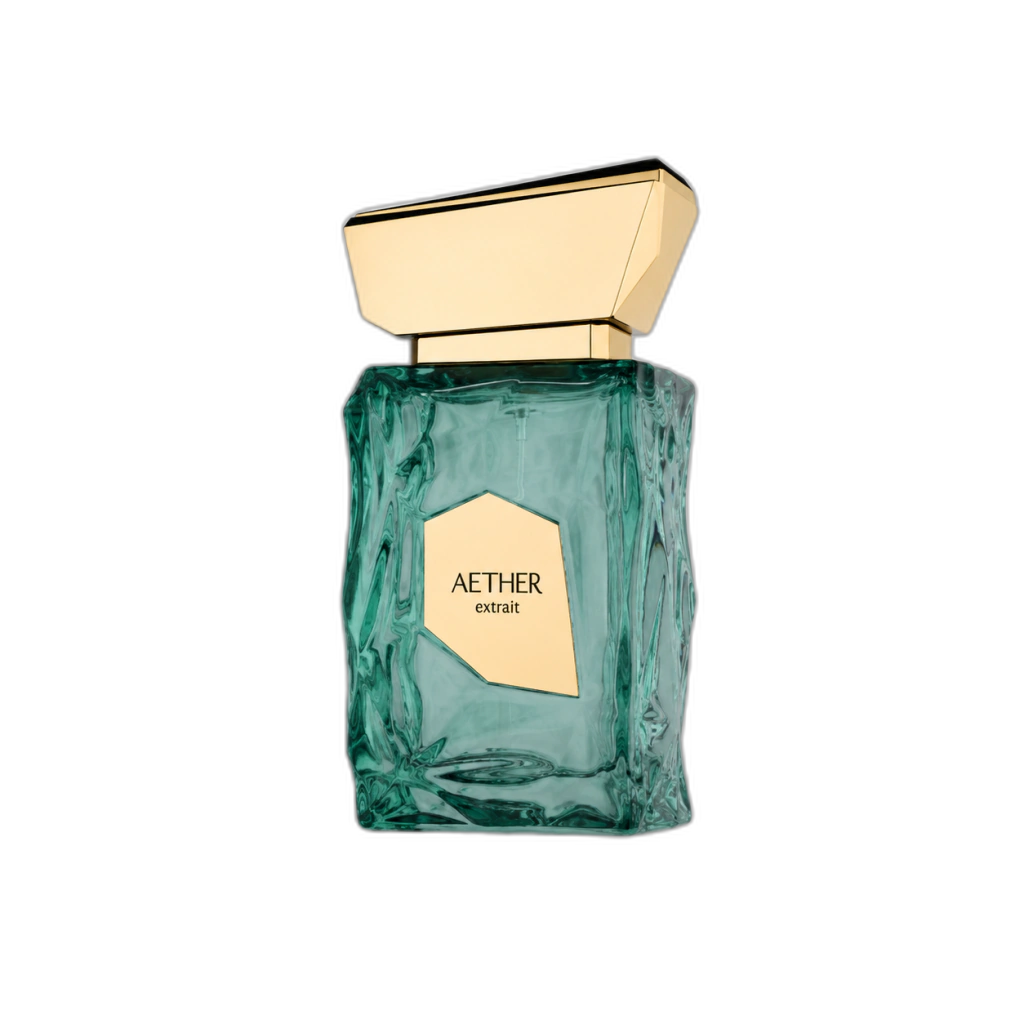 Frasco do perfume Aether