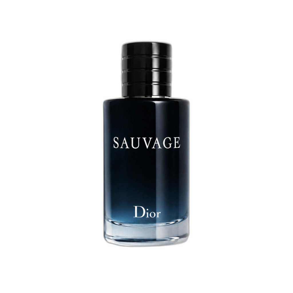 Frasco do perfume Sauvage Eau de Toilette