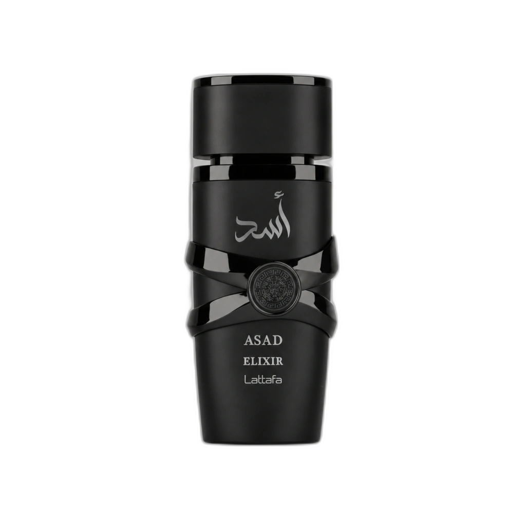 Frasco do perfume Asad Elixir