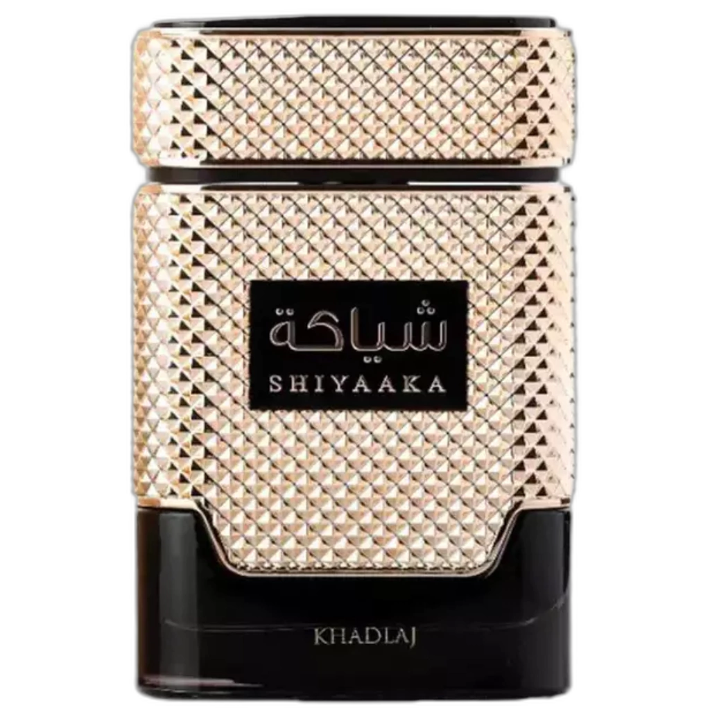 Frasco do perfume Shiyaaka Gold