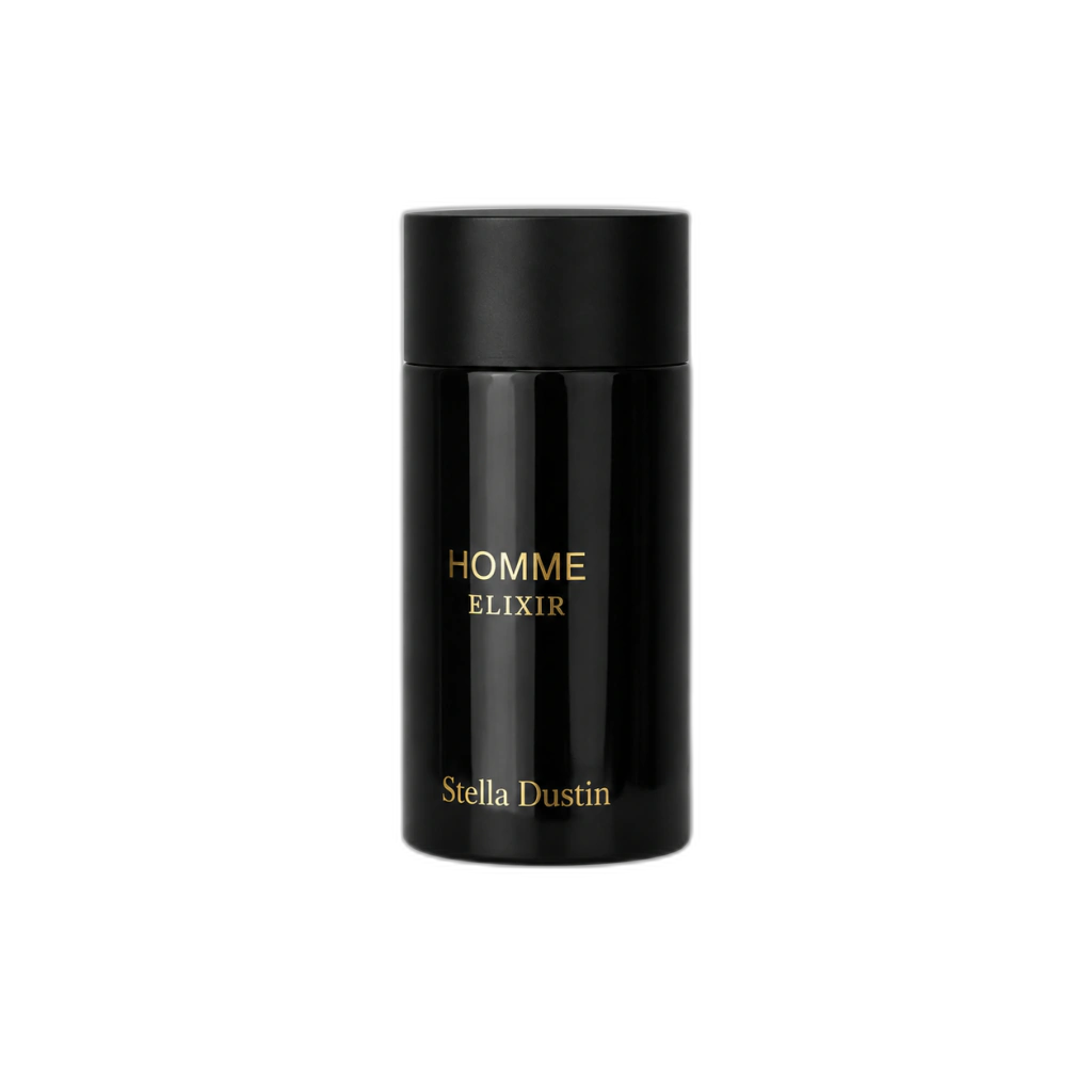 Frasco do perfume Homme Elixir