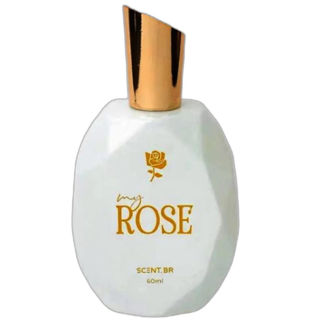 Frasco do perfume My Rose