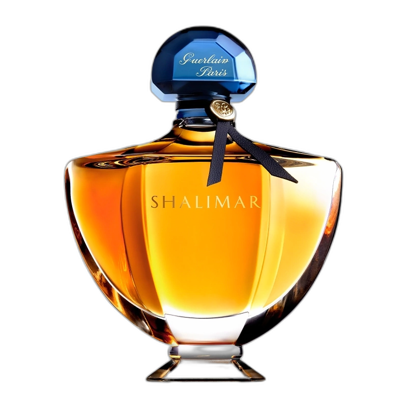 Frasco do perfume Guerlain Shalimar Eau de Parfum - The King of Parfums