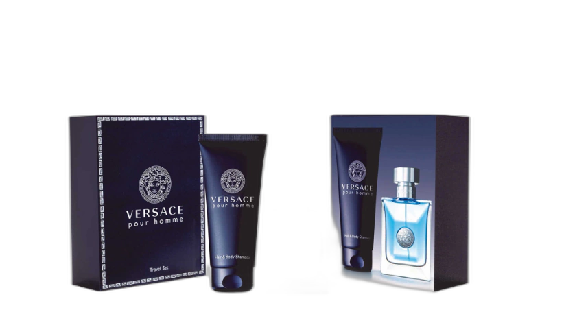 Frasco do perfume KIT POUR HOMME