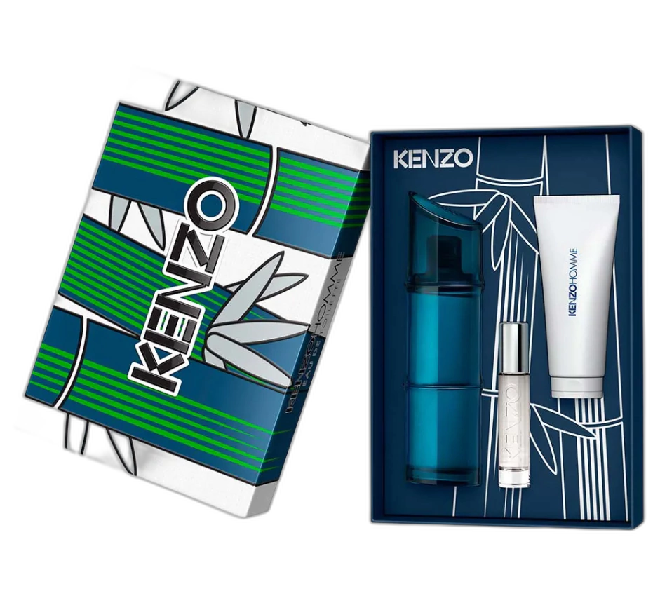Frasco do perfume Kit Kenzo Homme Eau de Toilette