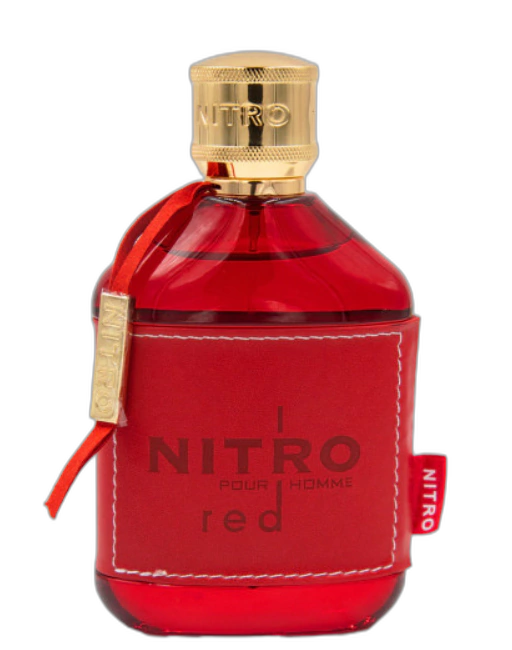 Frasco do perfume Nitro Red