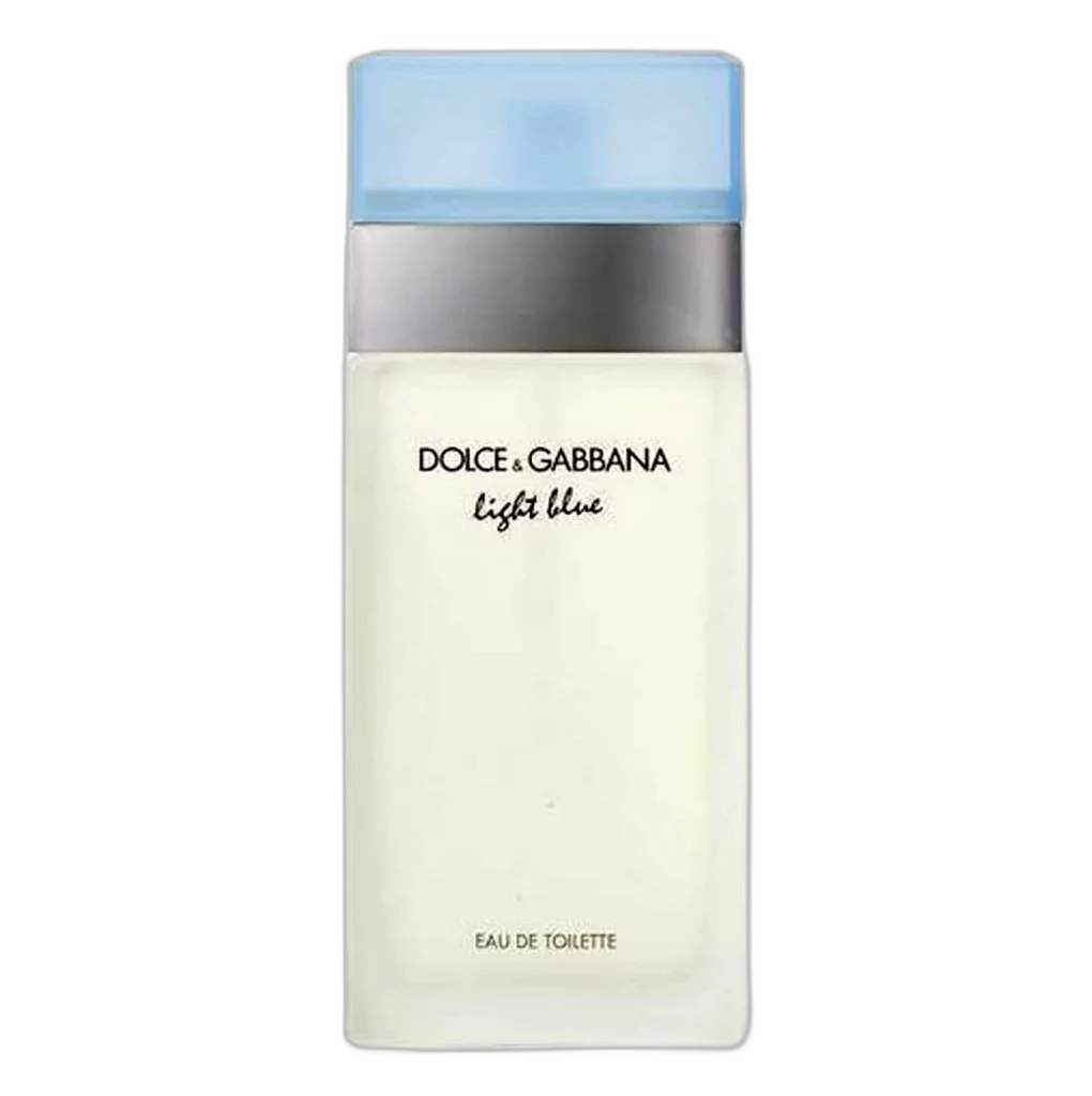 Frasco do perfume Light Blue