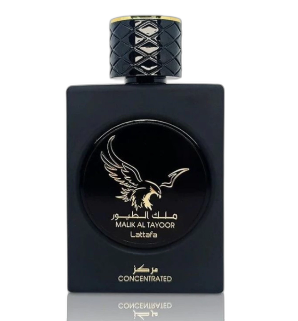 Frasco do perfume Malik Al Tayoor Concentrated