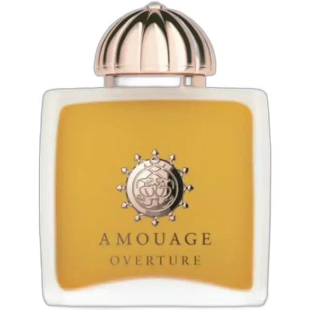 Frasco do perfume Overture Woman