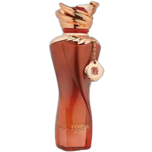 Frasco do perfume Elyssia Scarlet