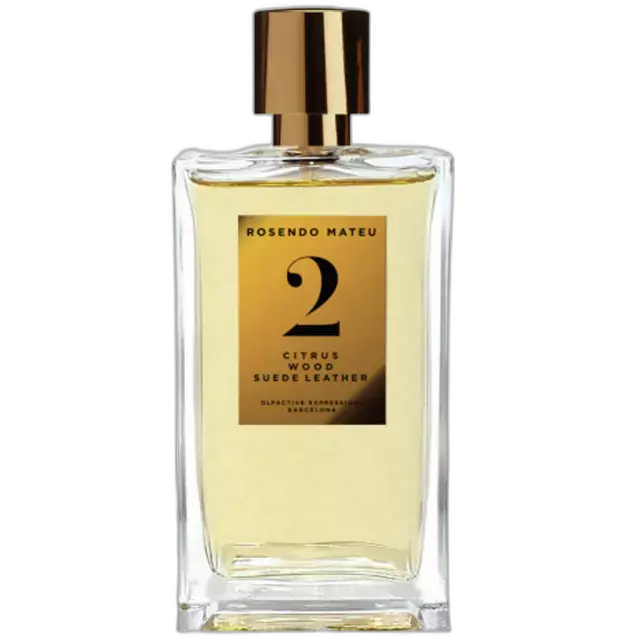 Frasco do perfume Nº 2 Citrus, Wood, Suede Leather