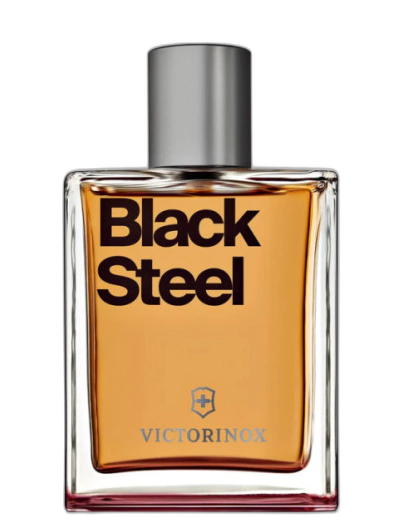 Frasco do perfume BLACK STEEL