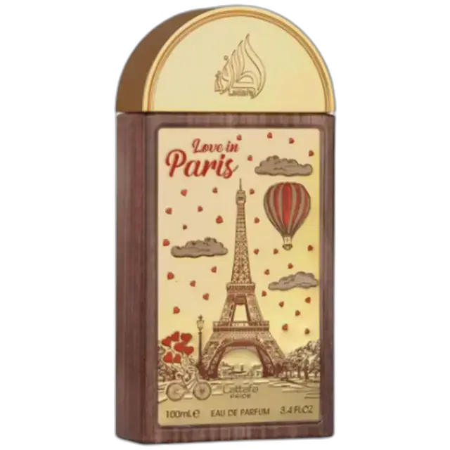 Frasco do perfume Love in Paris