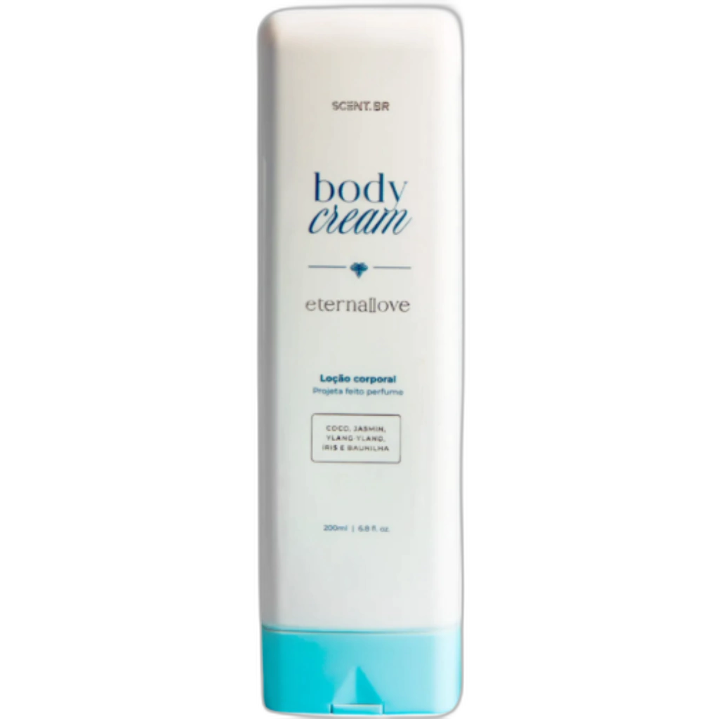 Frasco do perfume Body Cream Eternal Love
