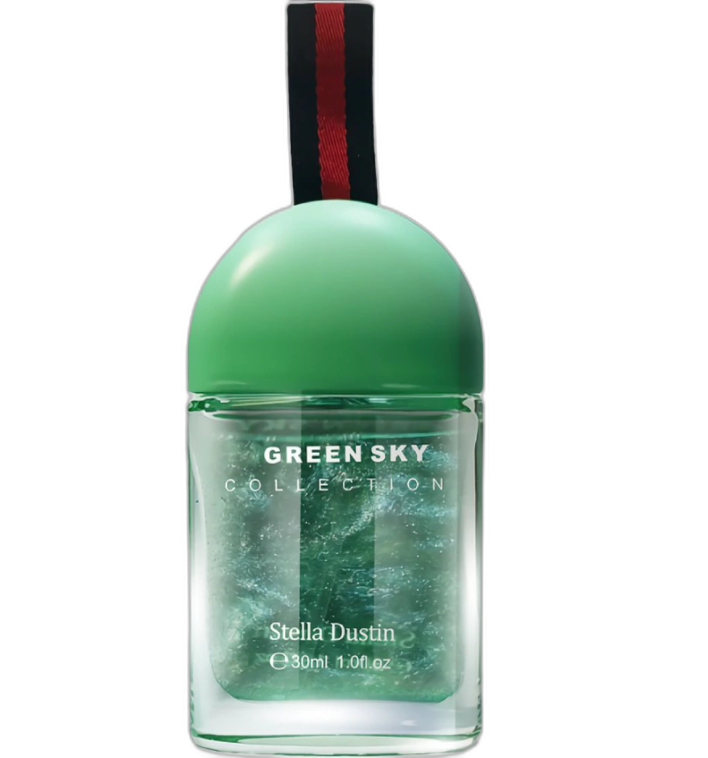 Frasco do perfume Collection Green Sky