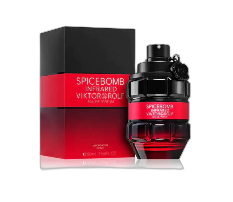 Frasco do perfume Spicebomb Infrared Eau de Parfum