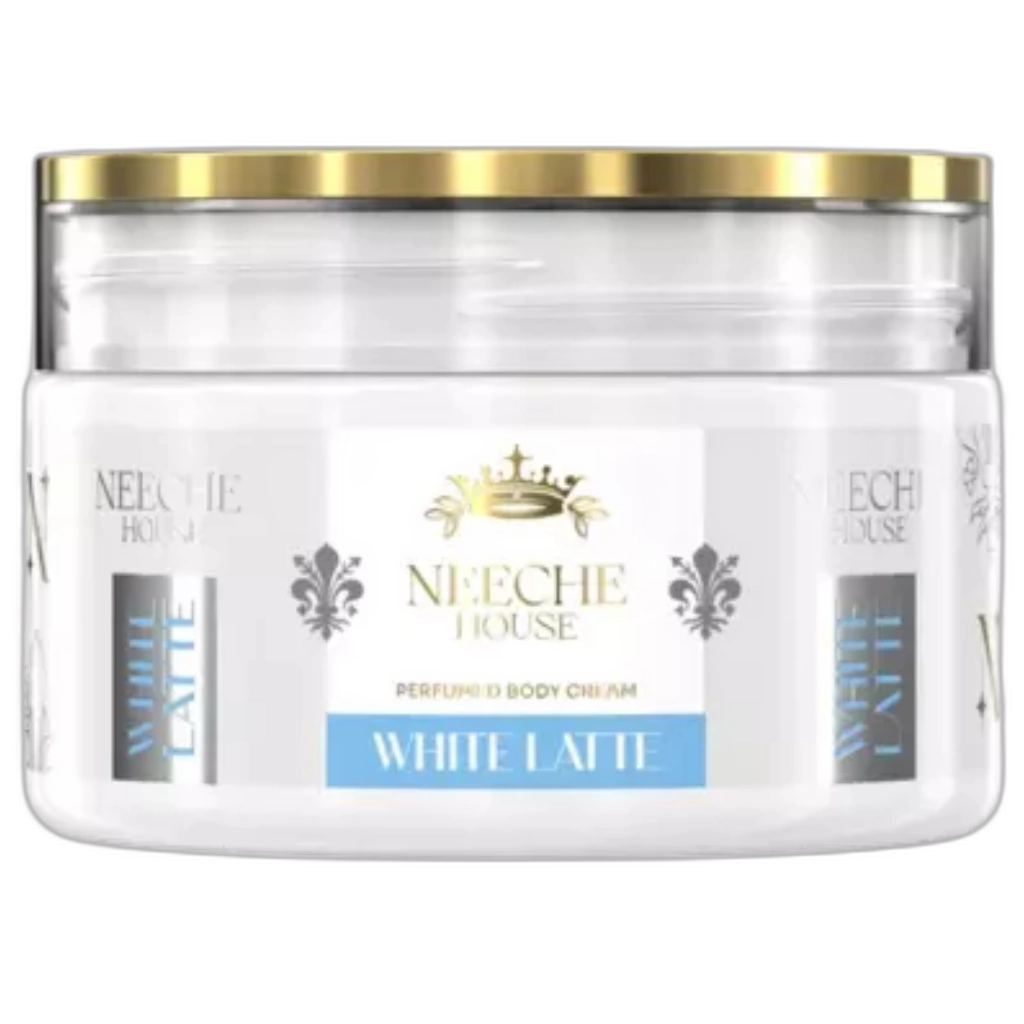Frasco do perfume White Latte
