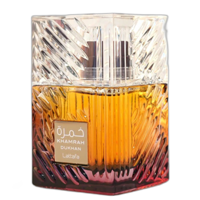 Frasco do perfume Khamrah Dukhan