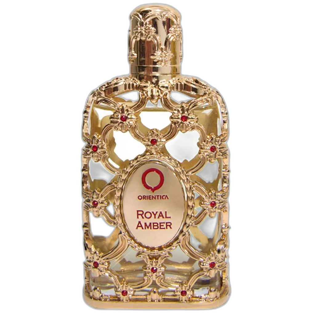 Frasco do perfume Royal Amber
