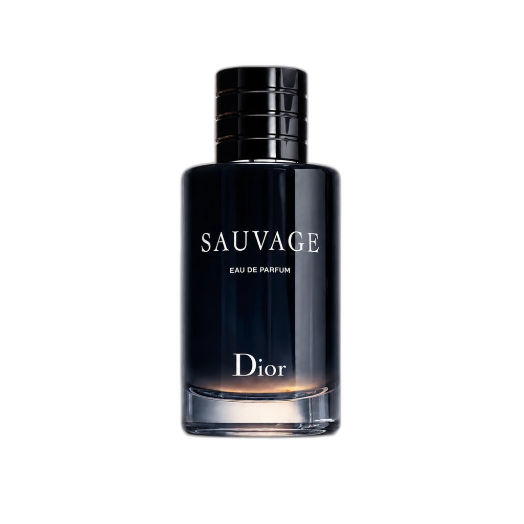 Frasco do perfume Sauvage Eau de Parfum