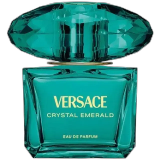 Frasco do perfume Crystal Emerald
