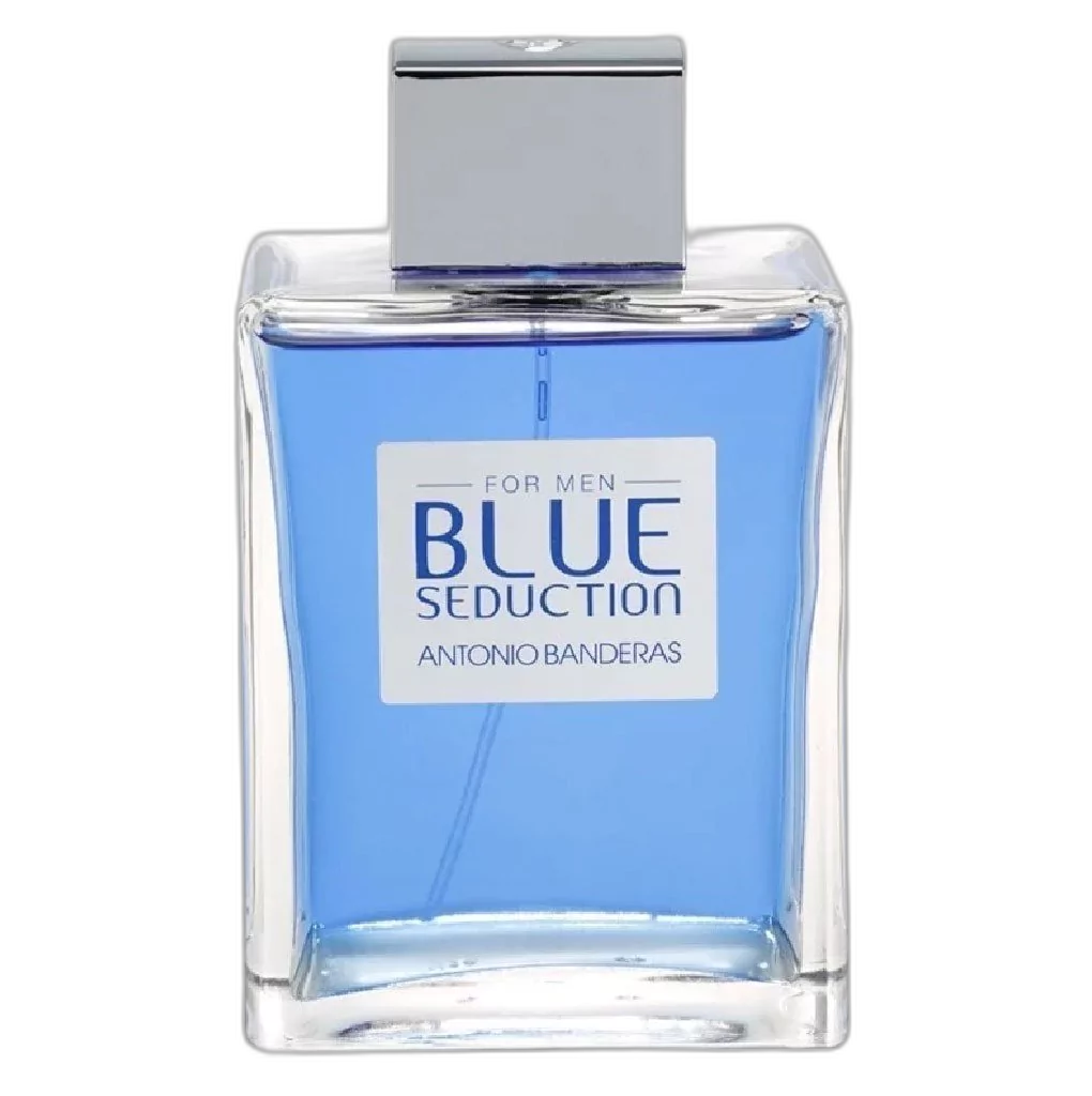 Frasco do perfume Blue Seduction