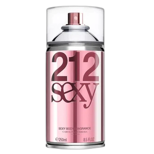 Frasco do perfume 212 Sexy Body Spray
