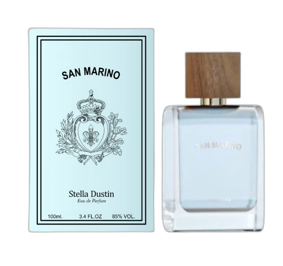 Frasco do perfume San Marino