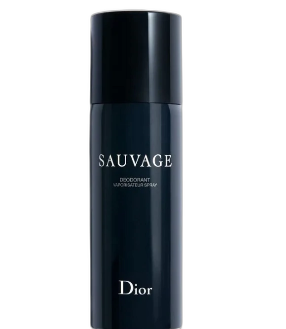Frasco do perfume Sauvage Spray Desodorant