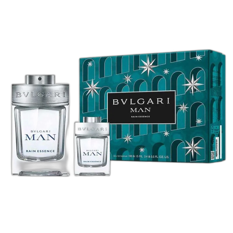 Frasco do perfume Kit Man Rain Essence