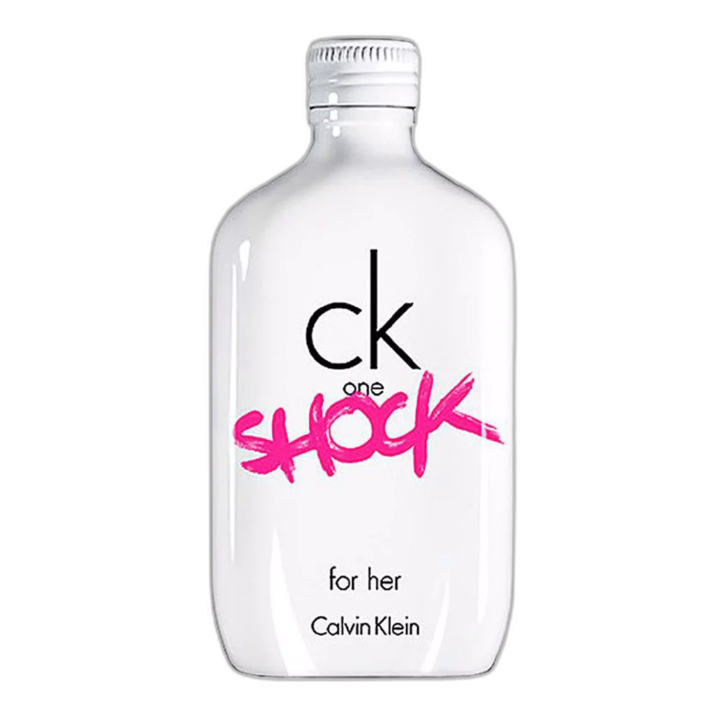 Frasco do perfume CK One Shock For Her
