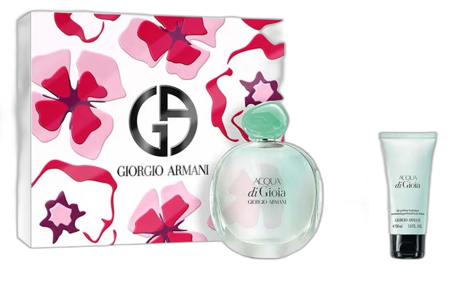 Frasco do perfume Kit Acqua di Gioia