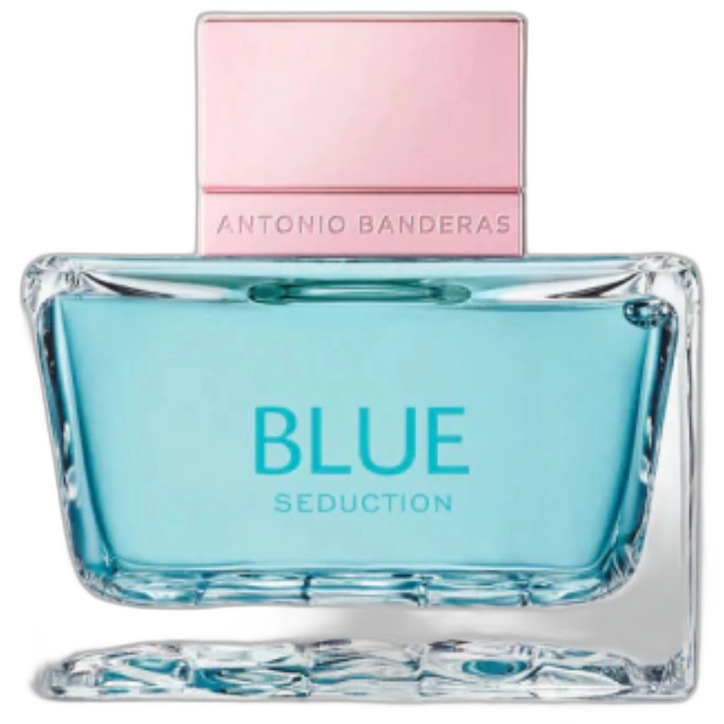 Frasco do perfume Blue Seduction for Her