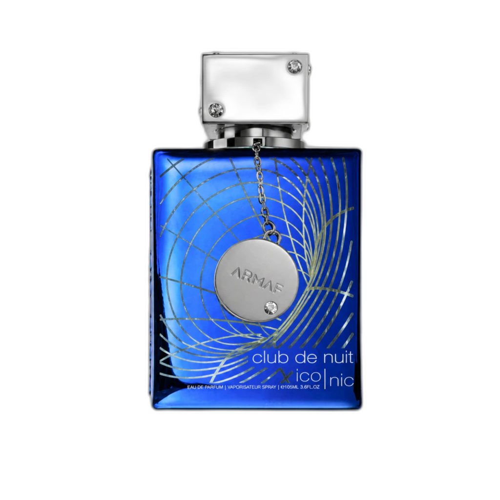 Frasco do perfume Club de Nuit Blue Iconic