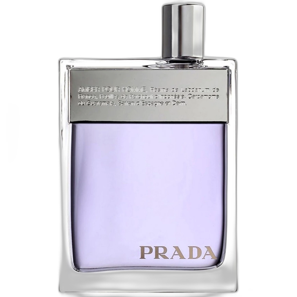 Frasco do perfume Amber Pour Homme