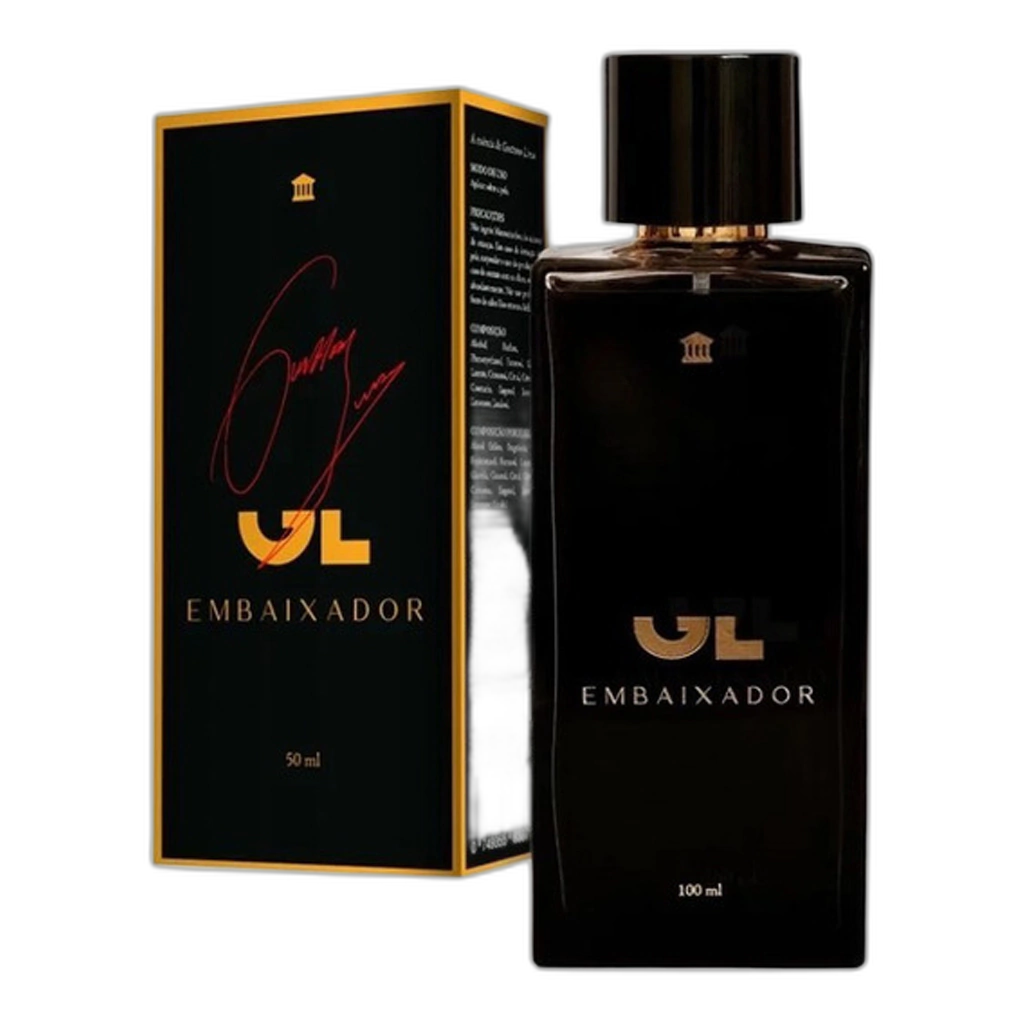 Frasco do perfume Embaixador EDT