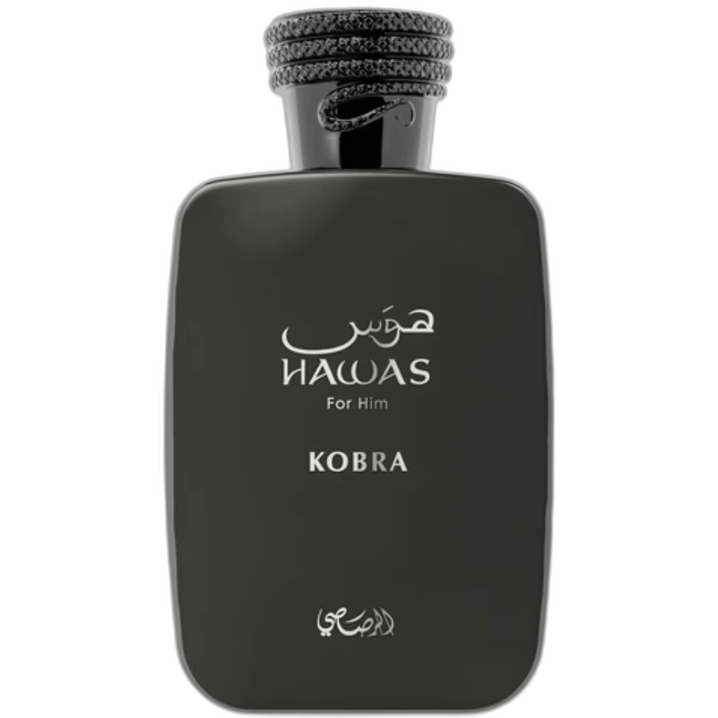Frasco do perfume Hawas Kobra