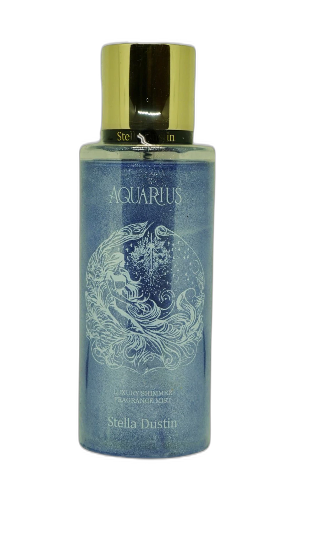 Frasco do perfume Body Splash Luxury Shimmer Aquarius