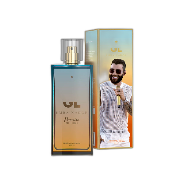 Frasco do perfume Embaixador Paraíso Particular