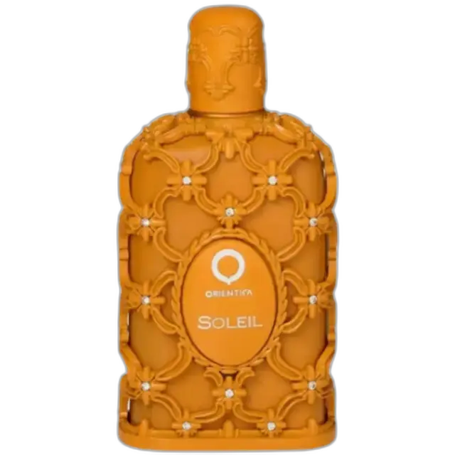 Frasco do perfume Soleil