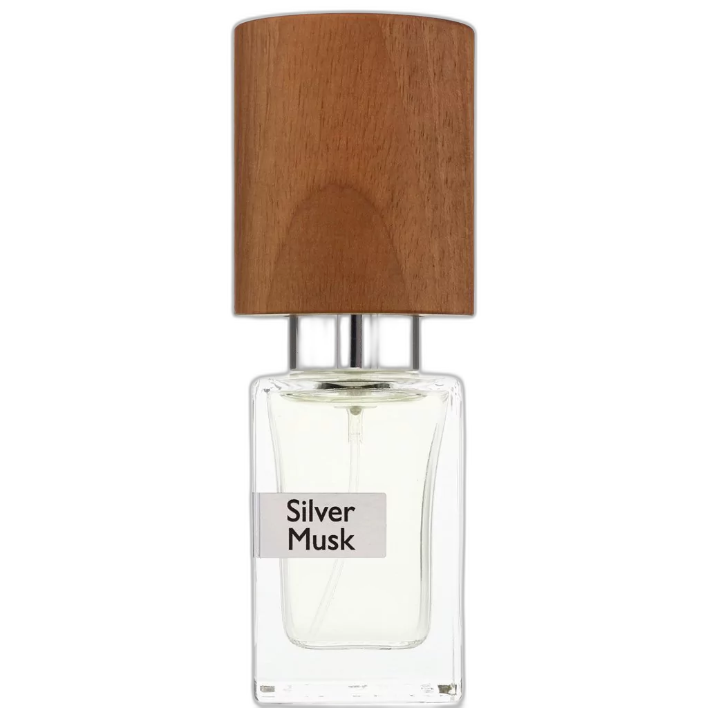 Frasco do perfume Silver Musk