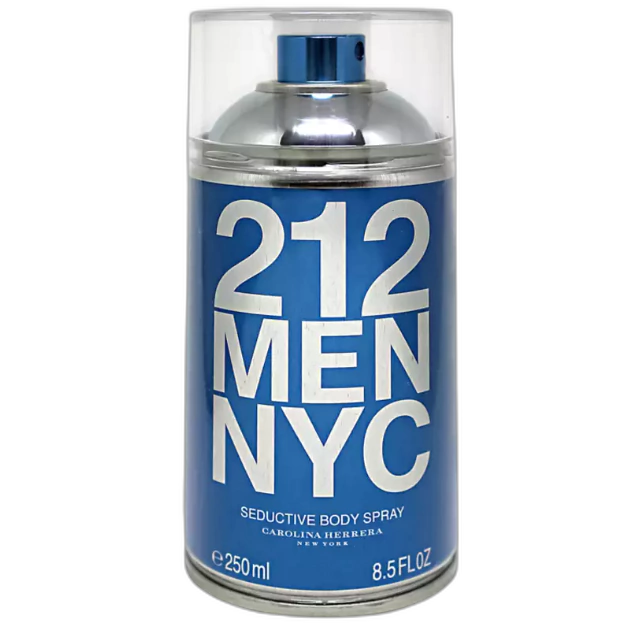 Frasco do perfume 212 Men NYC Body Spray