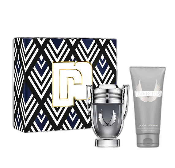 Frasco do perfume Kit Invictus Platinum