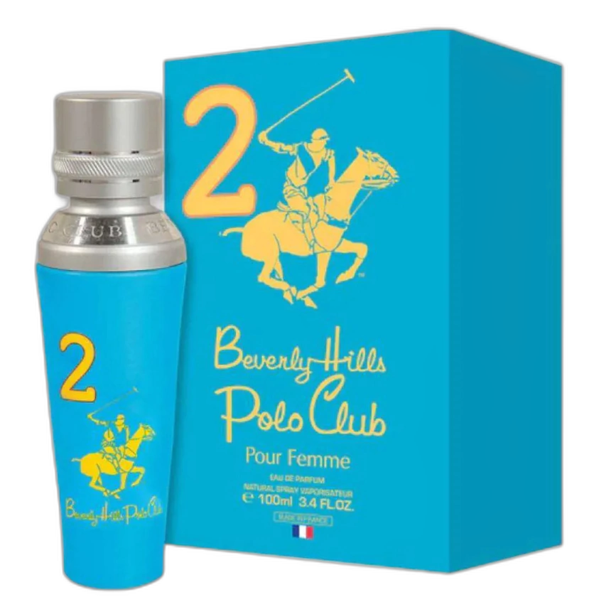 Frasco do perfume Beverly Hills Polo Club Sport 2 Pour Femme