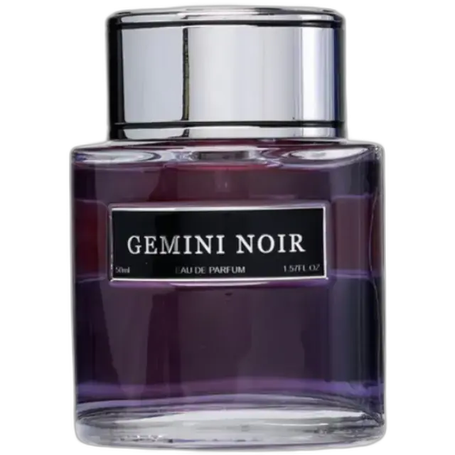 Frasco do perfume Gemini Noir
