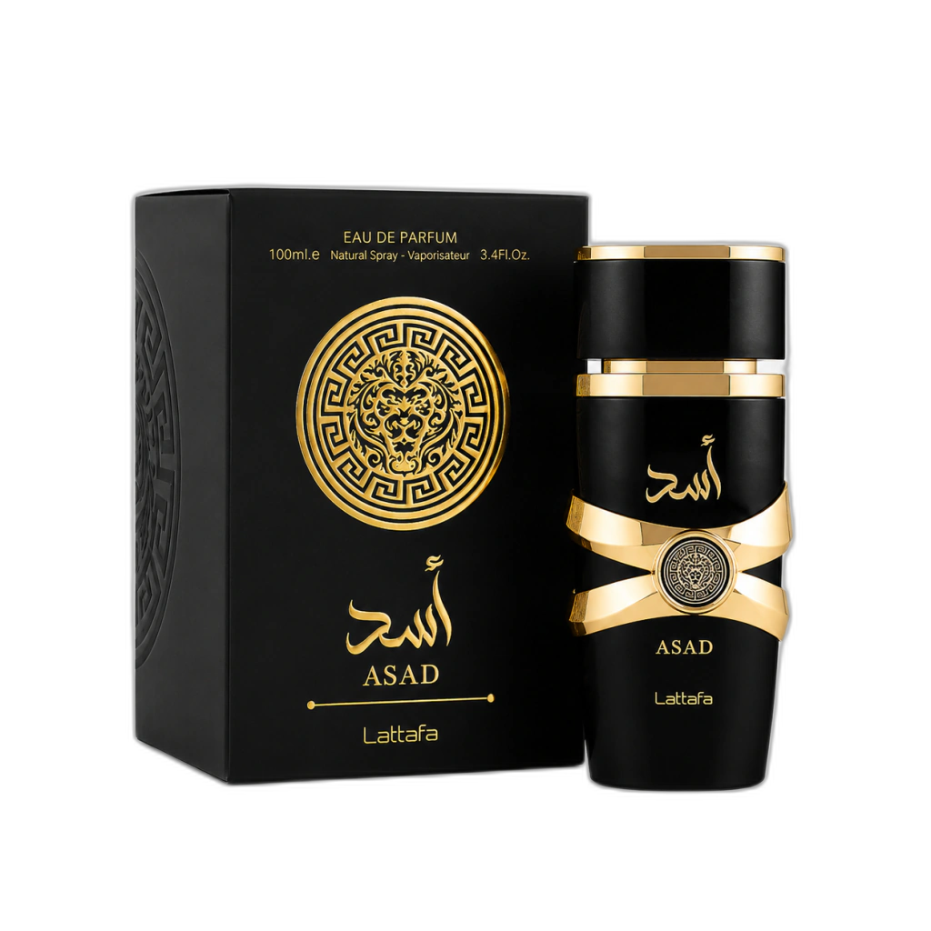 Frasco do perfume Asad