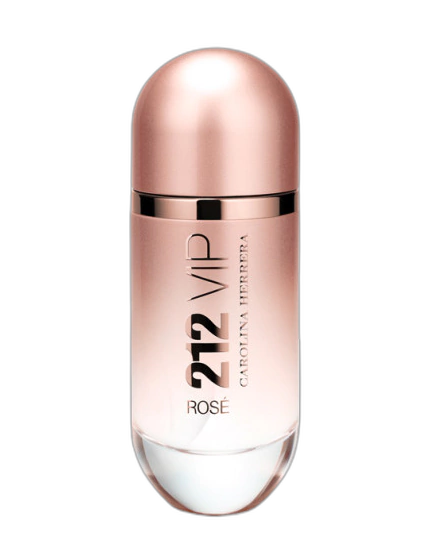 Frasco do perfume 212 VIP Rosé