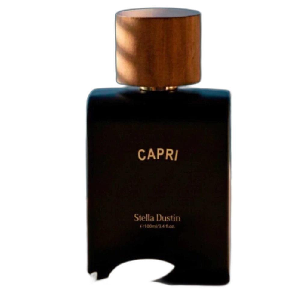 Frasco do perfume Capri
