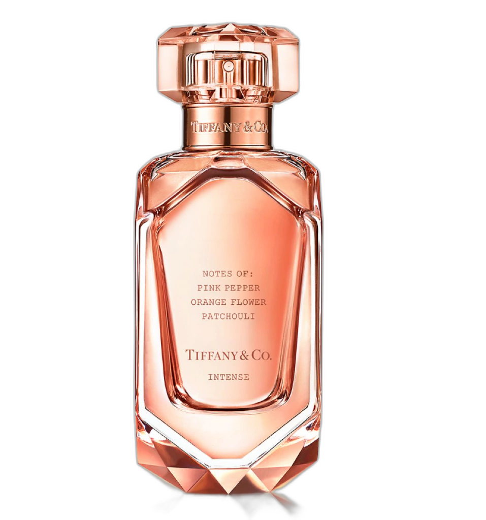 Frasco do perfume Tiffany & Co Rose Gold Intense